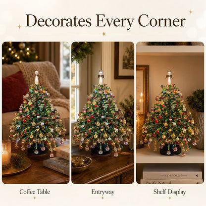 Beads In, Glowing Tree Out - Little Aurora DIY Beaded Tree Kit