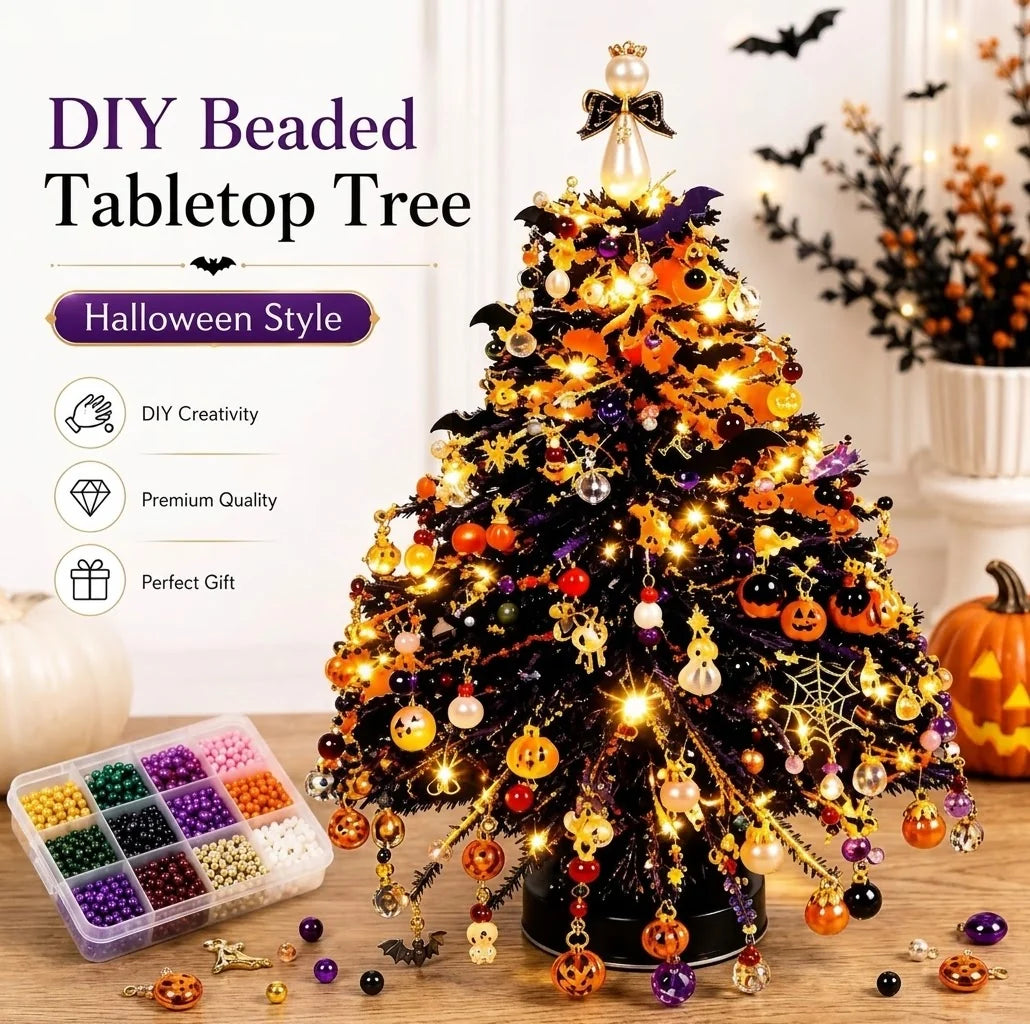 Beads In, Glowing Tree Out - Little Aurora DIY Beaded Tree Kit