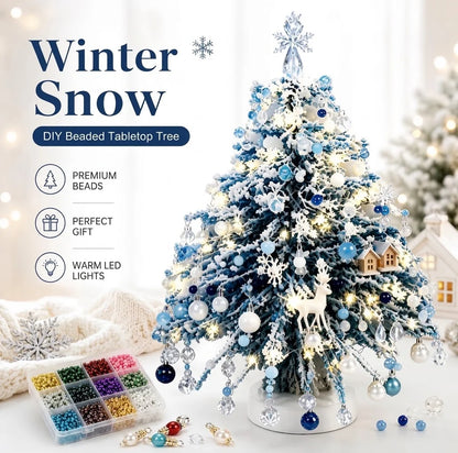 Beads In, Glowing Tree Out - Little Aurora DIY Beaded Tree Kit