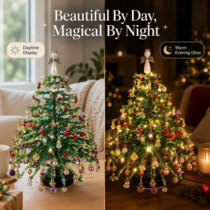 Beads In, Glowing Tree Out - Little Aurora DIY Beaded Tree Kit